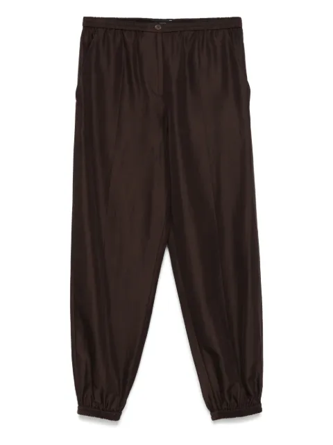 JOSEPH button-fastening trousers Brown JF009125