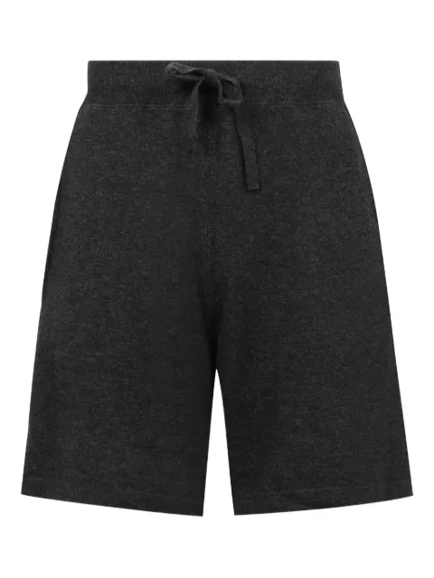 Le Kasha organic cashmere shorts Grey LODE000