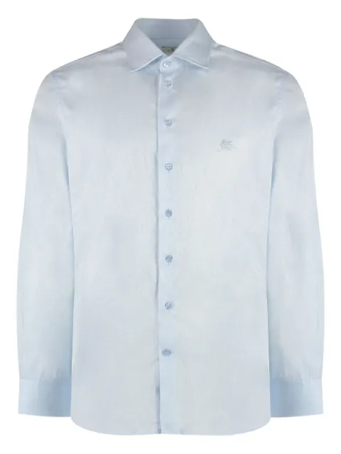 ETRO cotton shirt Blue MRIB000299TU5E1