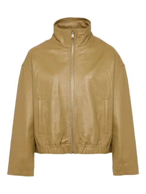Yves Salomon leather jacket Brown 25EYV20957APXX