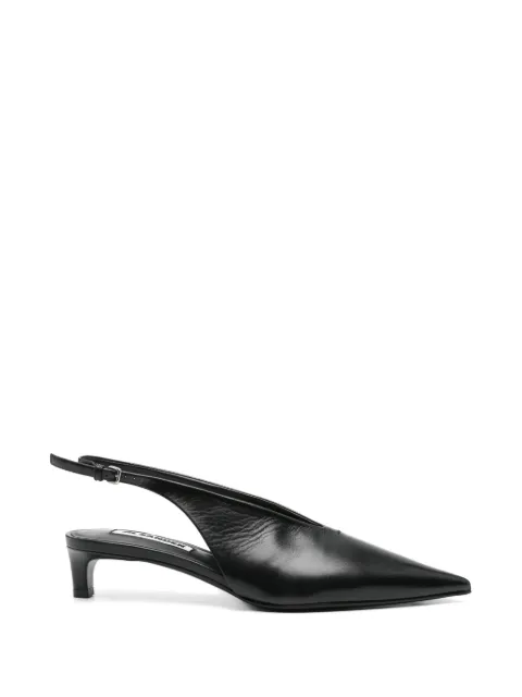 Jil Sander 35mm leather pumps Black J15WP0128P8226