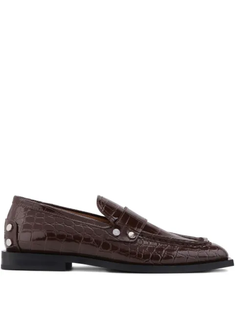 GANNI Jolene loafers Brown S3116