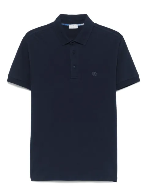 ETRO cotton polo shirt Blue MRMD0006AC289