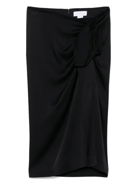 Stella McCartney gathered midi skirt Black 6301463FU302