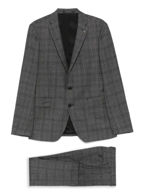 Tagliatore virgin-wool three-piece suit Grey 2FBR22B01470048Q
