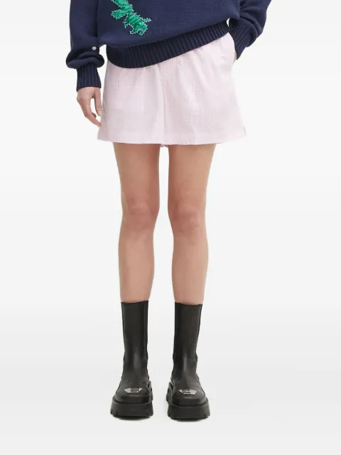 Fiorucci checkered shorts Pink W02SPBSH300CO01PN02