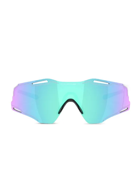 Oakley shield-frame sunglasses White OO9512D