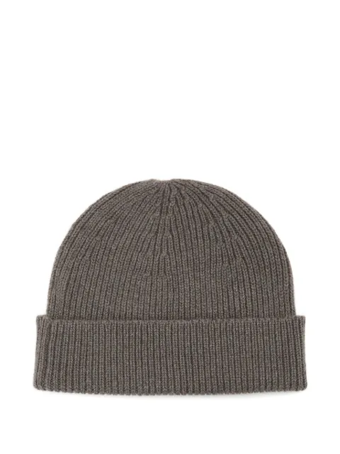 Yves Salomon cashmere beanie hat Grey 26WHA503XXMAFI