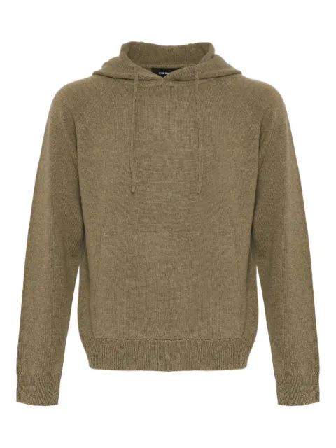 Yves Salomon knitted hoodie Neutrals 24WUH50570MAMO