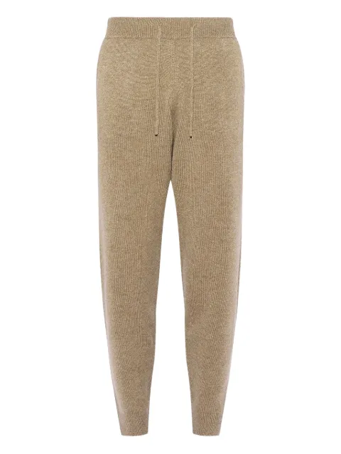 Yves Salomon knit sweatpants Neutrals 24WUP504XXMAMO