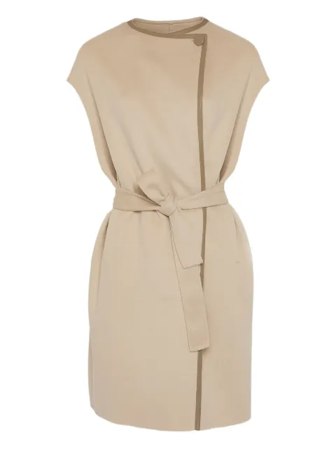 Yves Salomon belted cashmere-blend cape Neutrals 26WYC02287CATL