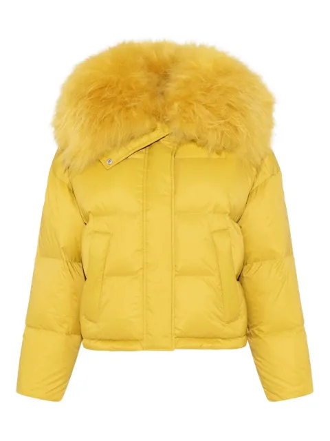 Yves Salomon down jacket Yellow 26WFV01960M07W