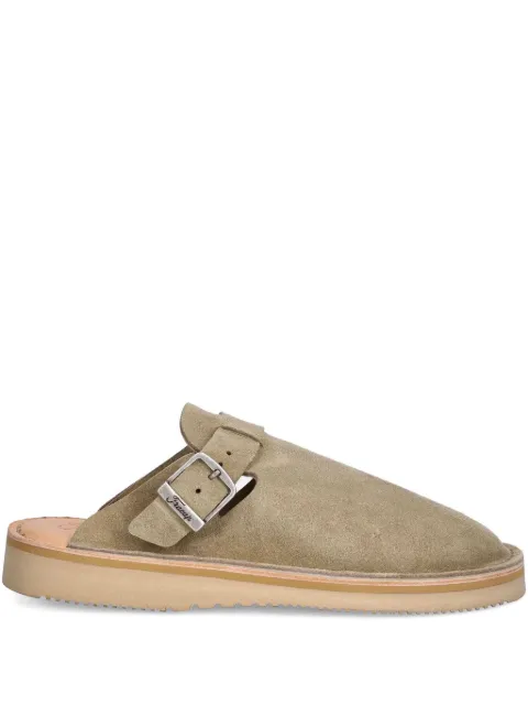 Fracap suede mules Neutrals S100