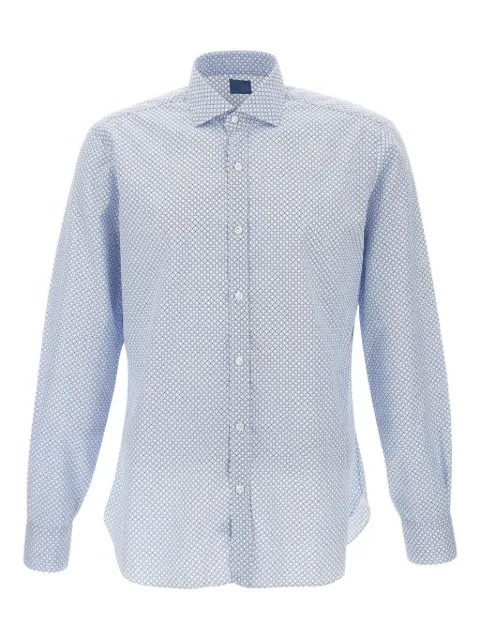 Barba graphic-print shirt White LFU02P0147016U0001