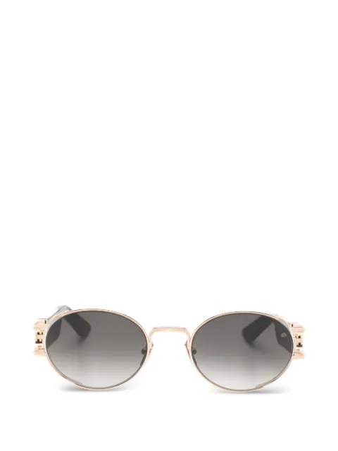 Maybach eyewear The Drive I oval-frame sunglasses Gold THEDRIVEI