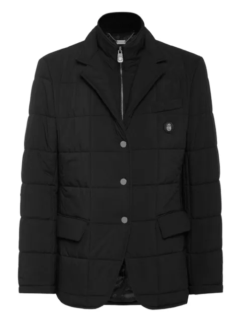 Billionaire logo-patch blazer Black WAECMRF2023BTE004N