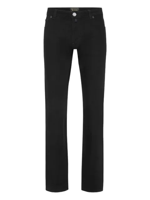 Billionaire five-pocket straight-leg jeans Black WAECMDT4190BTE001N