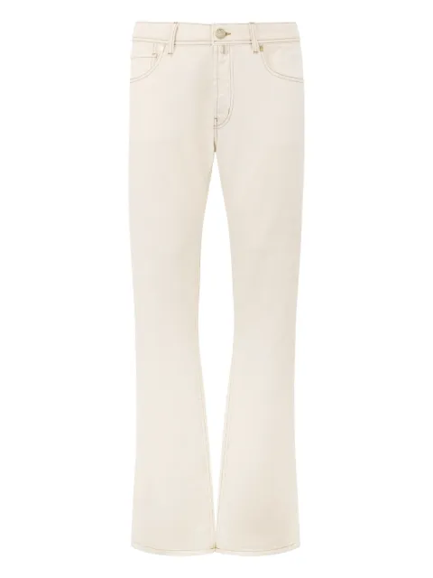 Billionaire embroidered pocket jeans Neutrals WAECMDT4189BTE001N