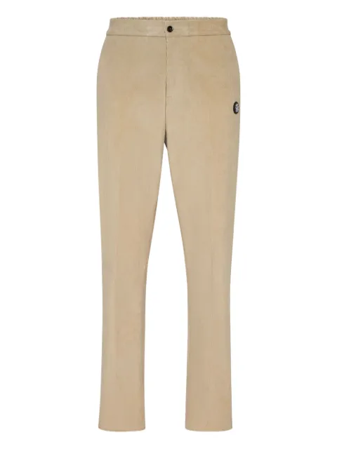 Billionaire corduroy-elasticated trousers Neutrals OAECMRT1634BTE004N