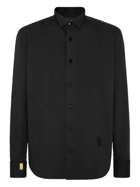Billionaire cotton shirt Black OAECMRP2450BTE066N