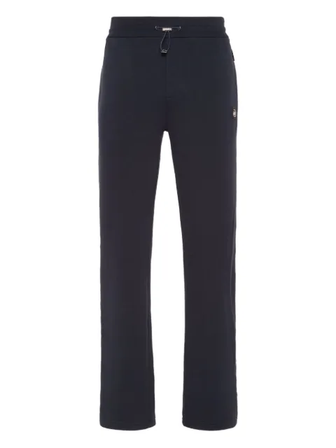 Philipp Plein logo-tape track pants Blue FAECMJT2657PTE003N