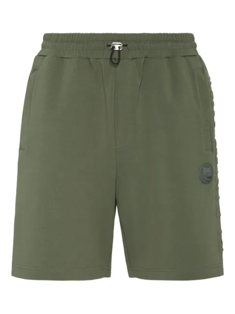 Plein Sport embossed-logo track shorts Green FAECMJT2639STE003N