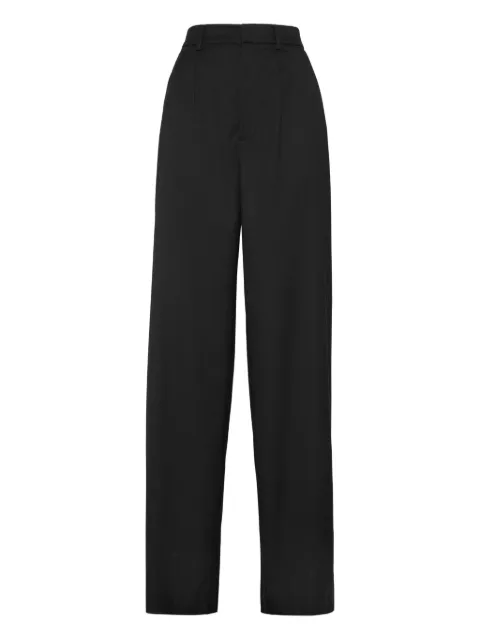 Philipp Plein high-rise tailored trousers Black AAECWRT1655PTE003N