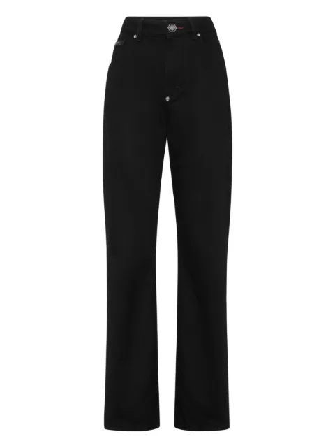 Philipp Plein straight fit jeans Hexagon Black AAECWDT2861PDE004N
