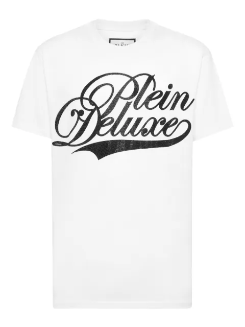 Philipp Plein rhinestone-embellished T-shirt White AAECMTK8719PJY002N