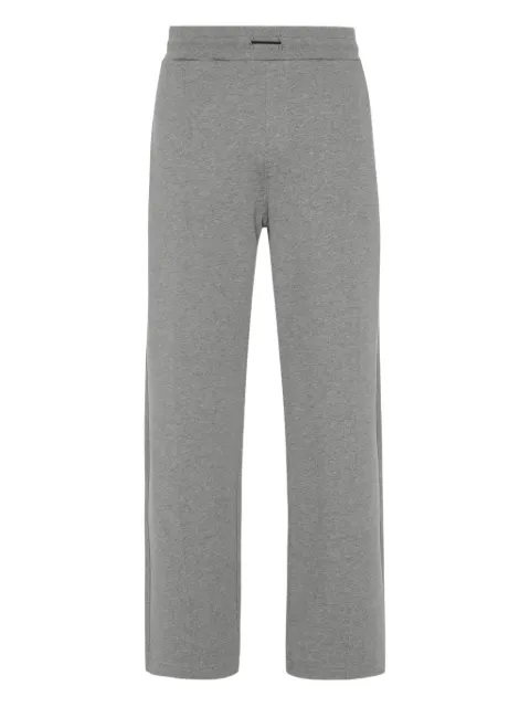 Billionaire logo-print track pants Grey WAECMJT2631BTE014N