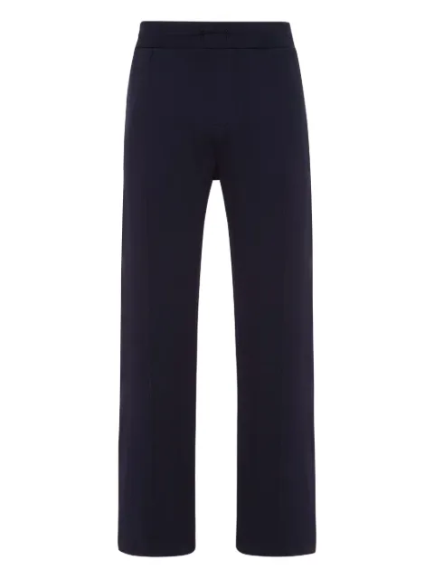 Billionaire embroidered-logo track pants Blue WAECMJT2632BTE004N