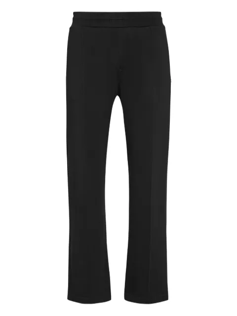 Billionaire logo-embroidered track pants Black OAECMJT2635BTE004N