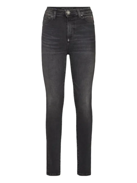 Philipp Plein stretch-cotton jeans Black FAECWDT2828PDE004N