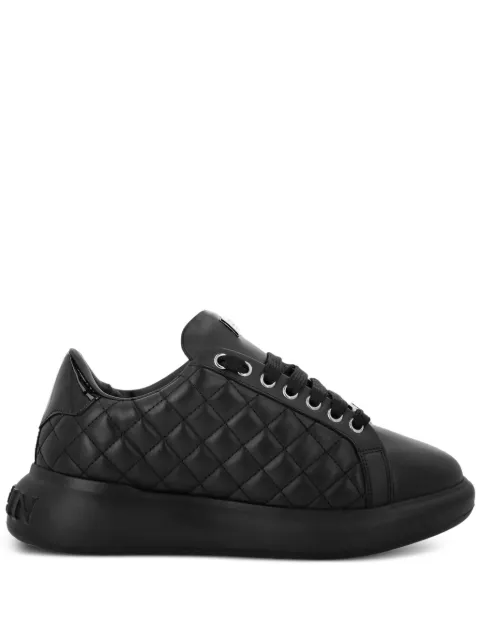Philipp Plein quilted leather sneakers Black AAESWSC2779PLE075N