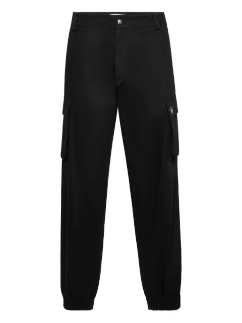 Philipp Plein cargo straight trousers Black AAECMRT1618PTE003N