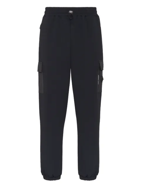 Plein Sport cargo-pocket jogging trousers Black AAECMJT2637STE003N