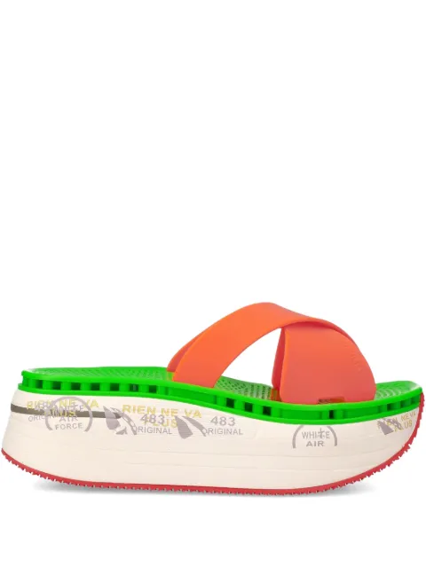 Premiata Moura slides Orange MOURA7461