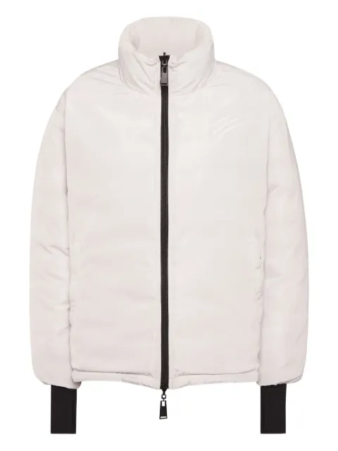 Plein Sport quilted puffer jacket Neutrals FAECWRB1530STE003N