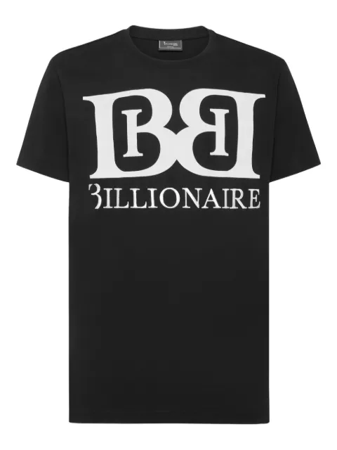 Billionaire logo-print t-shirt Black WAECMTK8345BTE014N
