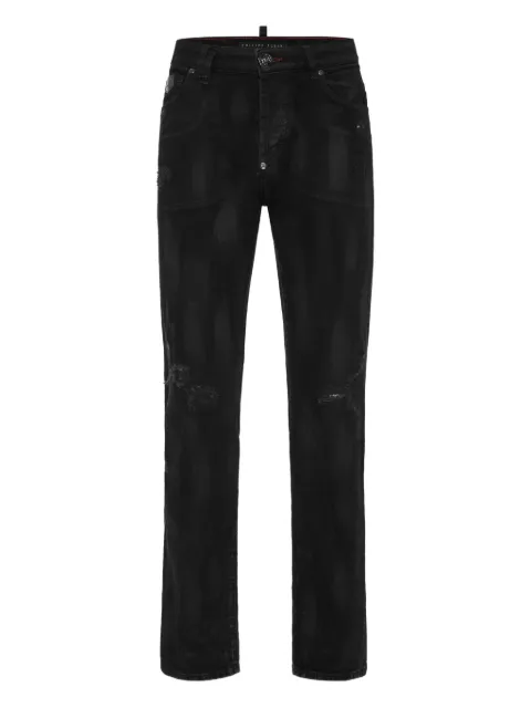 Philipp Plein straight-leg jeans Black FAECMDT4144PDE004N