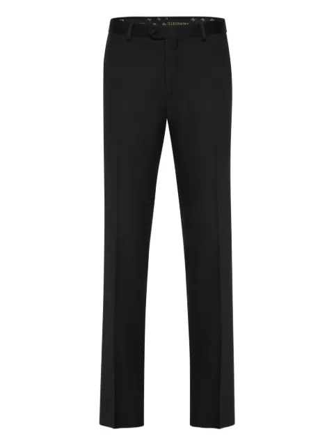 Billionaire pressed-crease trousers Black WAECMRT1606BTE033N