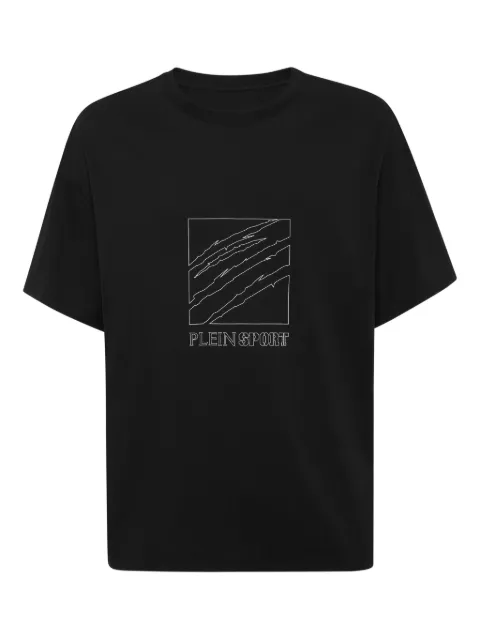 Plein Sport outline-logo T-shirt Black AAECMTK8765STE001N