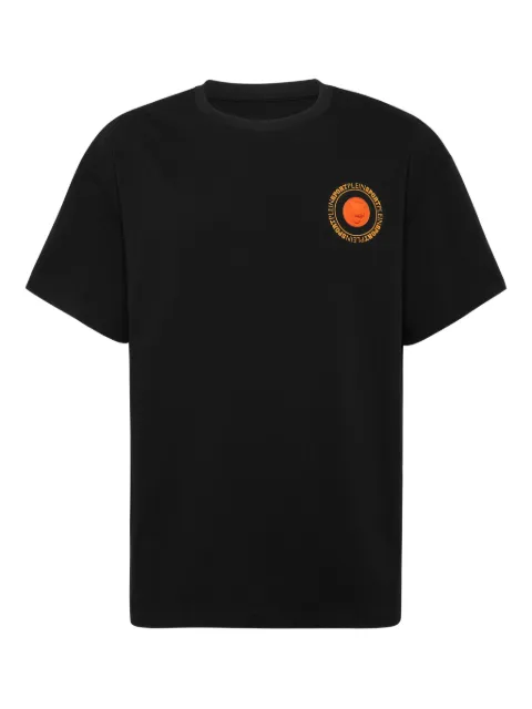 Plein Sport back-logo circular-plaque T-shirt Black AAECMTK8758STE001N