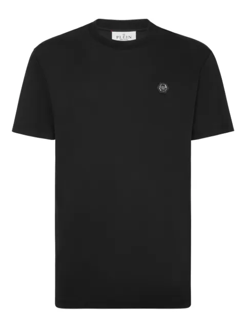 Philipp Plein round neck T-shirt Hexagon Black AAECMTK8740PJY002N