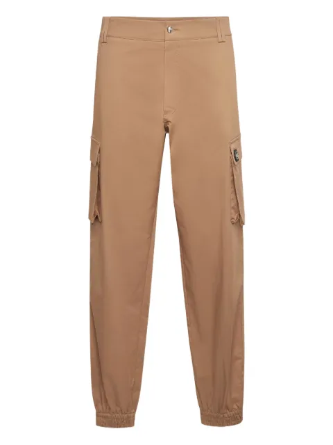 Philipp Plein cargo pocket cuffed trousers Neutrals AAECMRT1618PTE003N