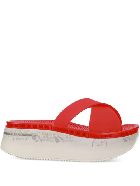 Premiata Moura slides Red MOURA7456