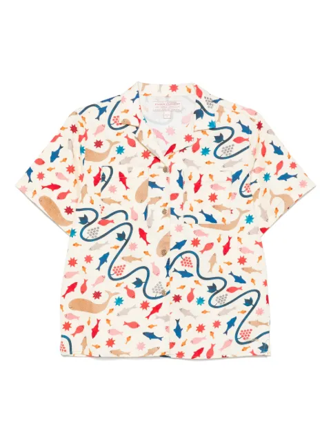 Filson whal-print shirt Neutrals FWCAM0003UT2961