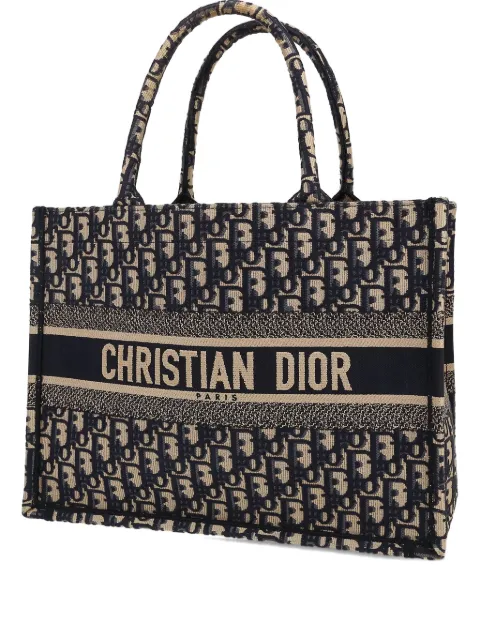Christian Dior Pre-Owned Book Tote shopping bag Blue 413866