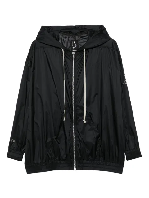 Rick Owens x Champion Jumbo Jason's hoodie Black CM01E1661CHNY