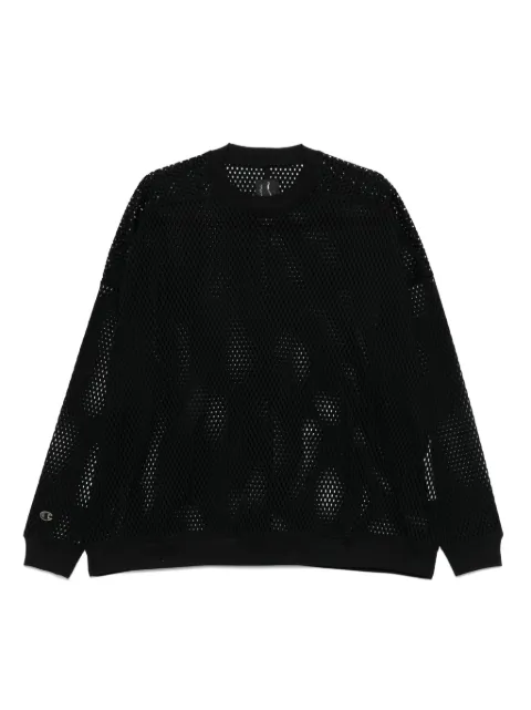 Rick Owens x Champion T-shirt Black CM01E1670CHONET